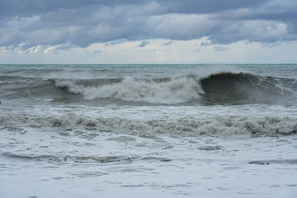 Штормовое предупреждение объявлено в Сочи и Сириусе 8 декабря