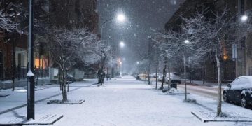 Высота снежного покрова в Краснодаре достигла максимальной высоты с начала зимы