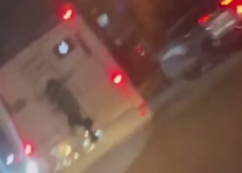 В Краснодаре сняли на видно очередного зацепера