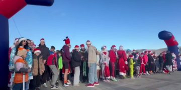 В Новороссийске прошел забег Дедов Морозов