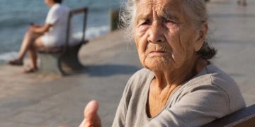 Человек-лавочка: как попрошайка стала частью архитектуры главной улицы Сочи