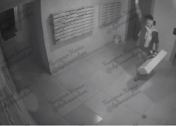 В Краснодаре молодой человек разгромил подъезд