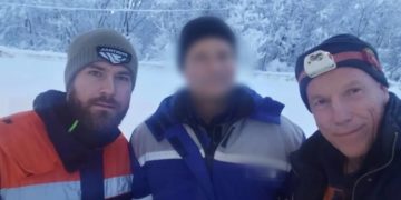 На Кубани всю новогоднюю ночь искали пропавшего в сугробах энергетика