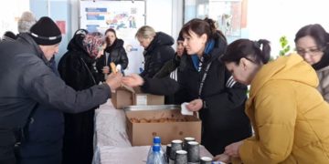 В двух районах Кубани работают пункты временного размещения и обогрева