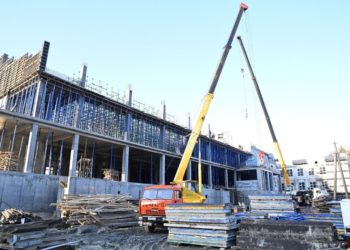 В Горном Лоо в Сочи строят блок начальной школы №87