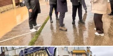 Глава Сочи Прошунин лично оценил паводковую обстановку на реке Херота