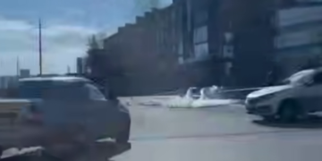 Жителей Армавира 20 февраля встревожил приземлившийся на парашюте предмет