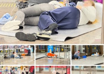 «Не до вас»: Пассажиры аэропорта Сочи вторые сутки в терминале без еды и отелей