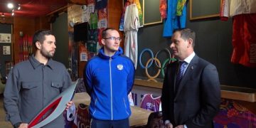 Прошунин посетил объект олимпийского наследия в годовщину открытия ОИ-2014