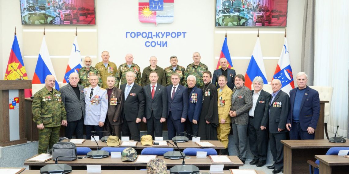 В Сочи почтили память воинов, исполнивших интернациональный долг в Афганистане