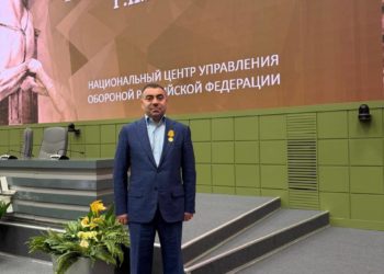 Депутат Законодательного собрания Кубани Арменак Тозлян удостоен награды Минобороны России