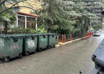 После вмешательства прокуратуры в Сочи благоустроили более 10 мусорных площадок