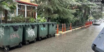 После вмешательства прокуратуры в Сочи благоустроили более 10 мусорных площадок