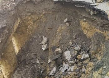 В Хостинском районе Сочи начаты работы по ликвидации последствий обвала грунта