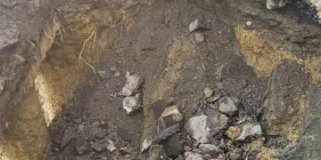 В Хостинском районе Сочи начаты работы по ликвидации последствий обвала грунта