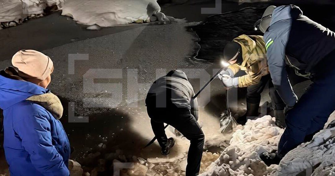 Рюкзак во льду, связанные ноги: тело ребёнка извлекли из ручья в Ленобласти