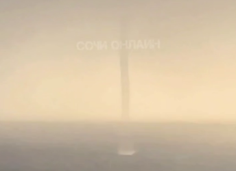 «Ждем вулкан»: Сочи накрыло третьей напастью за сутки — водяным смерчем