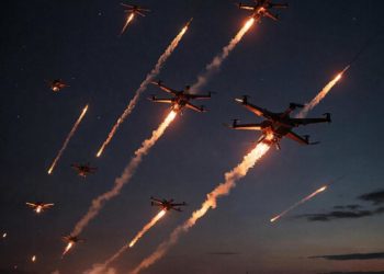 SHOT: не менее пяти взрывов прогремело над Сочи, видны вспышки, воет сирена