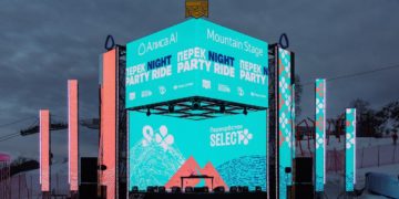 Перекрёсток провел ночной заезд на New Star Camp в Сочи на высоте 1600 метров