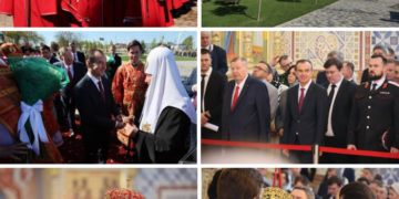 Патриарх Кирилл освятил новый храм в станице Динской на Кубани