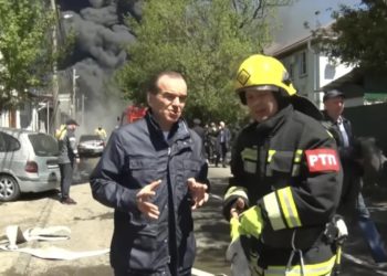 Кондратьев проверил ход ликвидации последствий атаки беспилотников в Туапсе