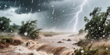 На Кубани объявлено штормовое предупреждение из-за опасной погоды