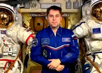 Космонавт Федяев поздравил жителей Геленджика с Пасхой прямо с борта МКС