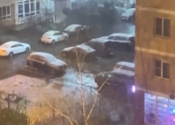 В Краснодаре 7 апреля выпал снег после летнего тепла