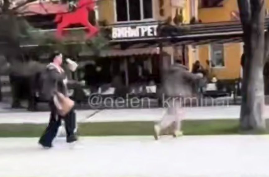 В Геленджике девушка кинула собачьи фекалии в женщину