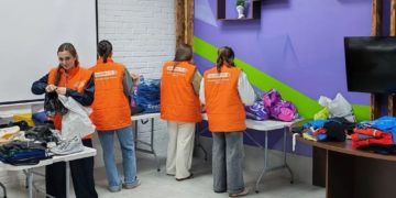 Туапсинцы несут гуманитарную помощь пострадавшим от атаки БПЛА