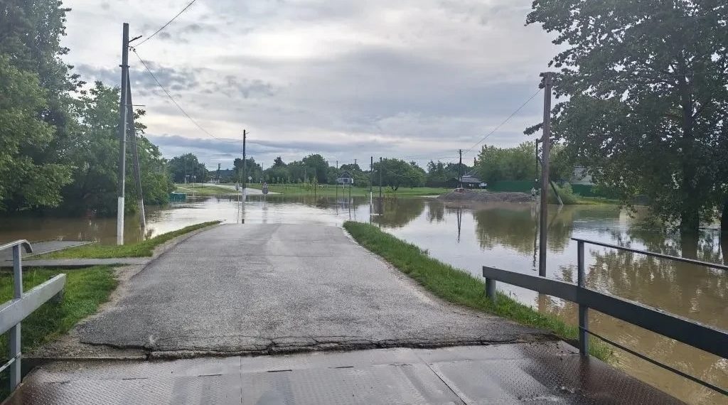 В Северском районе Кубани в пять домов зашла в дома