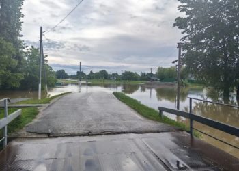 В Северском районе Кубани в пять домов зашла в дома