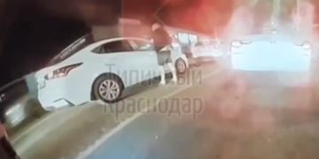 В Краснодаре водитель распылил два перцовых баллончика в соседнюю машину