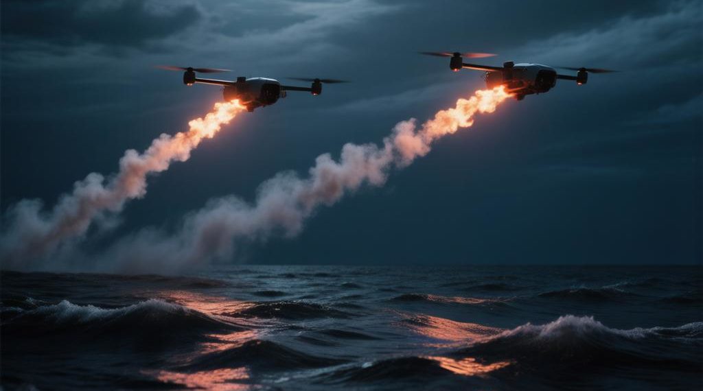 SHOT: до восьми громких взрывов прогремело в районе Анапы, видны вспышки в небе