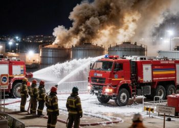 Оперштаб Кубани: в Армавире потушен пожар на территории перевалочной нефтебазы