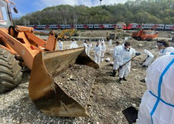 В Туапсе вывезли почти 19 тысяч кубов замазученного грунта после разлива нефти