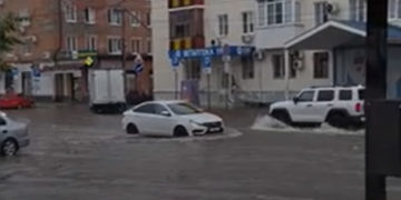 Краснодар превратился в Венецию за один час