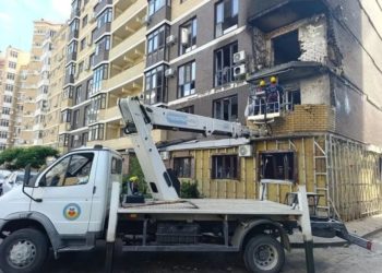 В Краснодаре установят ущерб после ночной атаки беспилотников