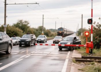 В Краснодаре на ночь ограничат движение по одному из ж/д переездов