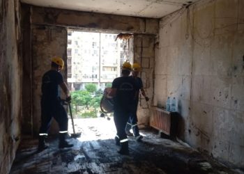 В пострадавшем от атаки БПЛА доме в Краснодаре ввели локальный режим ЧС