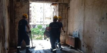 В пострадавшем от атаки БПЛА доме в Краснодаре ввели локальный режим ЧС