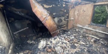 В результате пожара в Краснодарском крае погиб 66-летний мужчина
