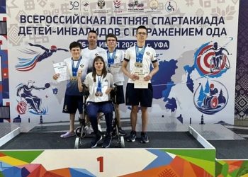 Сочинские пловцы завоевали семь медалей на Всероссийской Спартакиаде в Уфе