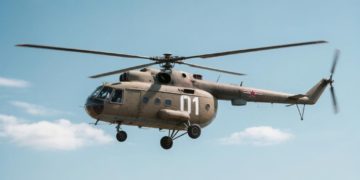В Краснодарском крае при обработке полей разбился вертолет МИ-2, пилот погиб