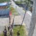 В Сочи неизвестные сорвали и бросили на землю военные флаги