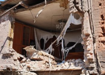 Опубликованы кадры разрушенных домов в Новороссийске после атаки БПЛА