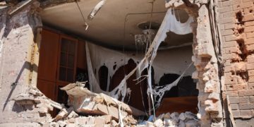 Опубликованы кадры разрушенных домов в Новороссийске после атаки БПЛА