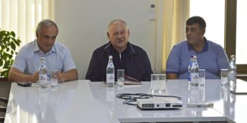 Константин Затулин отчитался о работе перед жителями Белореченского района