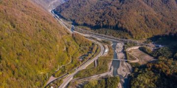 Новое Краснополянское шоссе в Сочи отремонтируют до конца 2026 года