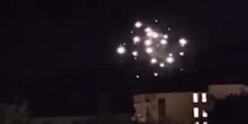 Пир во время чумы: в Кабардинке запустили салют во время атаки БПЛА
